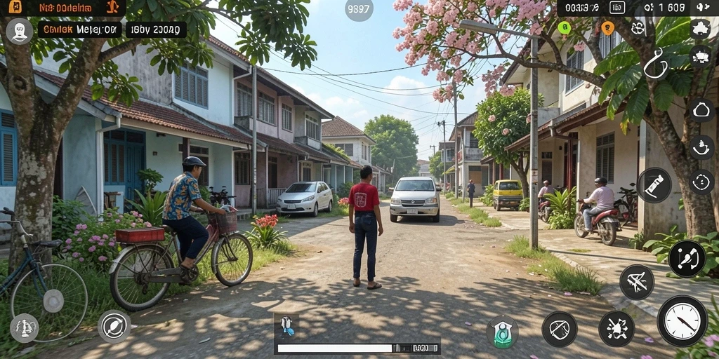 Tangkapan layar utama dari gameplay <strong>93337</strong> menampilkan pengalaman simulasi yang mendalam.
