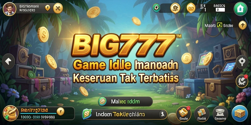 Tampilan gameplay menarik dari BIG777 yang memudahkan proses bermain Idle.