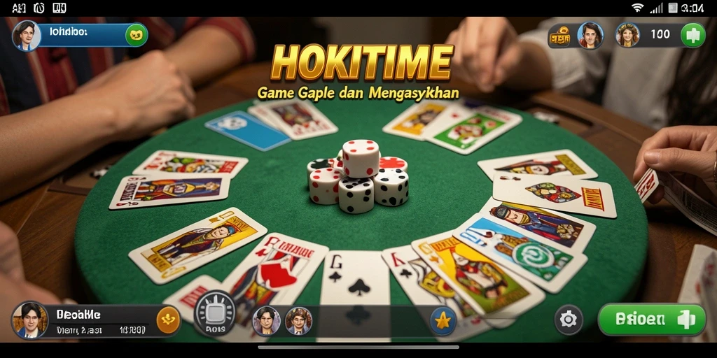 Tampilan gameplay HOKITIME yang seru dan interaktif.