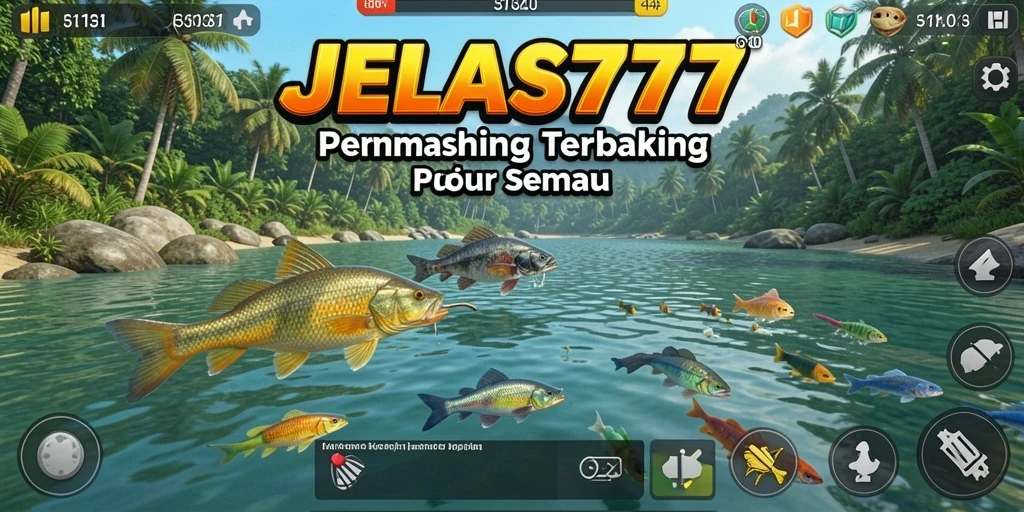 Tangkapan menakjubkan di JELAS777 saat memancing ikan besar.