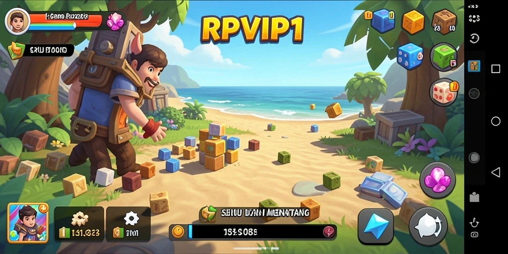 Tampilan gameplay RPVIP1 yang memikat dan menantang.