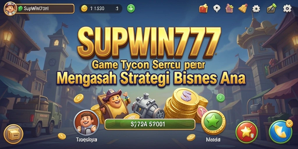 Tampilan gameplay SUPWIN777 yang menarik dan strategis.